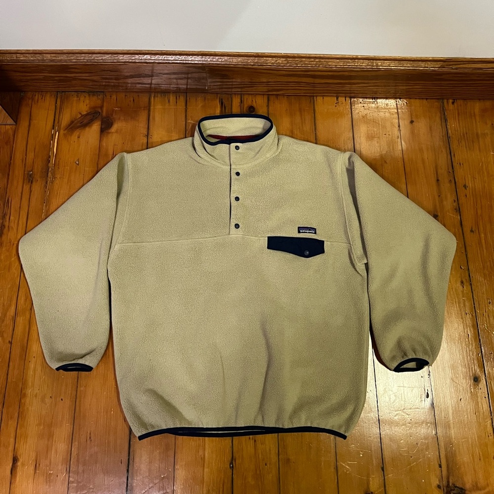 RARE Patagonia Synchilla Fleece Snap-T Pullover Men’s Size L, discontinued color
